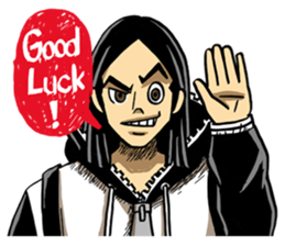 SIAM KRUCH : Happy & Angry Faces sticker #4896733