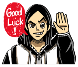 SIAM KRUCH : Happy & Angry Faces sticker #4896733