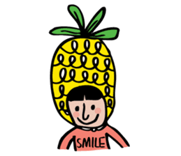 Nahim loves big-fruits sticker #4896737