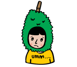 Nahim loves big-fruits sticker #4896747