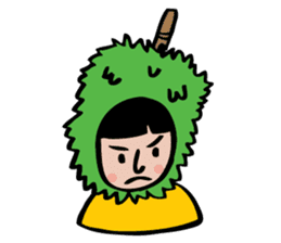 Nahim loves big-fruits sticker #4896748