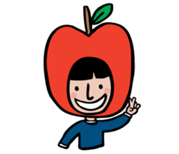 Nahim loves big-fruits sticker #4896752