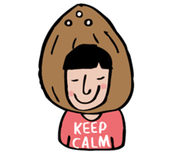 Nahim loves big-fruits sticker #4896755