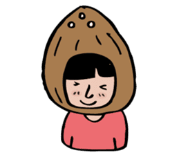 Nahim loves big-fruits sticker #4896756