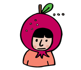 Nahim loves big-fruits sticker #4896758