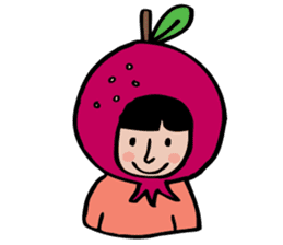 Nahim loves big-fruits sticker #4896760