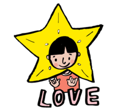 Nahim loves big-fruits sticker #4896762