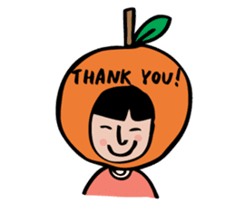 Nahim loves big-fruits sticker #4896764