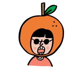 Nahim loves big-fruits sticker #4896766