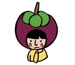 Nahim loves big-fruits sticker #4896771