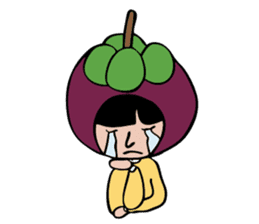 Nahim loves big-fruits sticker #4896772