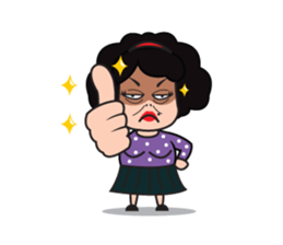 AUNT HUMAN sticker #4897056