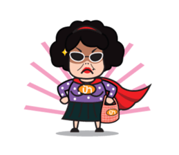 AUNT HUMAN sticker #4897057