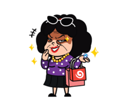 AUNT HUMAN sticker #4897059