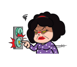 AUNT HUMAN sticker #4897060