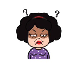 AUNT HUMAN sticker #4897061