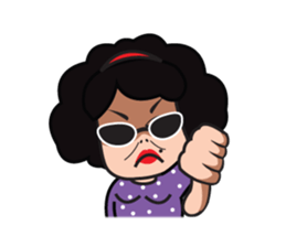 AUNT HUMAN sticker #4897062