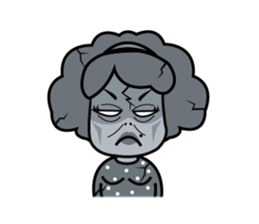 AUNT HUMAN sticker #4897065