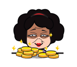 AUNT HUMAN sticker #4897066