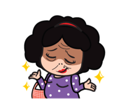 AUNT HUMAN sticker #4897068