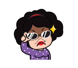 AUNT HUMAN sticker #4897069