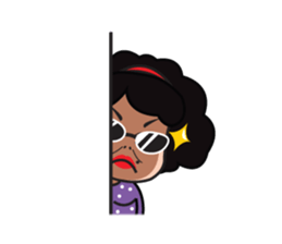 AUNT HUMAN sticker #4897070