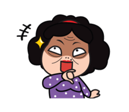 AUNT HUMAN sticker #4897071