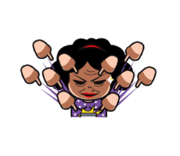 AUNT HUMAN sticker #4897073