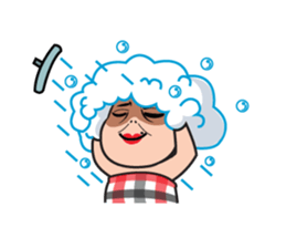 AUNT HUMAN sticker #4897078