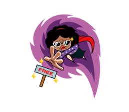 AUNT HUMAN sticker #4897079