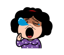 AUNT HUMAN sticker #4897084