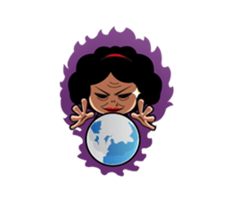 AUNT HUMAN sticker #4897085