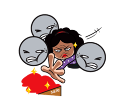 AUNT HUMAN sticker #4897087