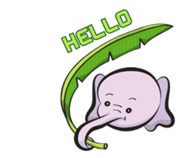 BooBoo The Elephant (Eng) sticker #4897936