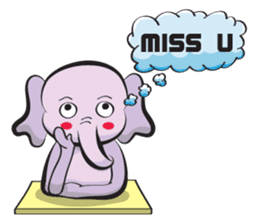 BooBoo The Elephant (Eng) sticker #4897939