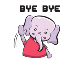 BooBoo The Elephant (Eng) sticker #4897942