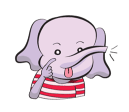 BooBoo The Elephant (Eng) sticker #4897946