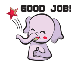 BooBoo The Elephant (Eng) sticker #4897948