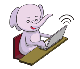 BooBoo The Elephant (Eng) sticker #4897952