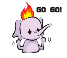 BooBoo The Elephant (Eng) sticker #4897957