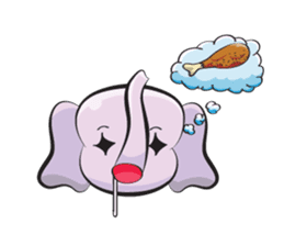 BooBoo The Elephant (Eng) sticker #4897969