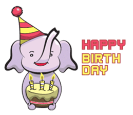 BooBoo The Elephant (Eng) sticker #4897975