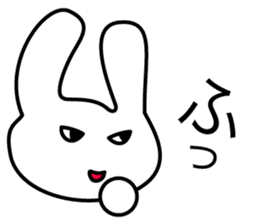 Osaka bunny laughs sticker #4898024