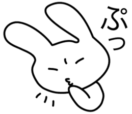 Osaka bunny laughs sticker #4898025