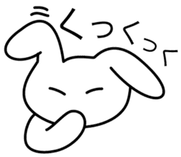 Osaka bunny laughs sticker #4898026