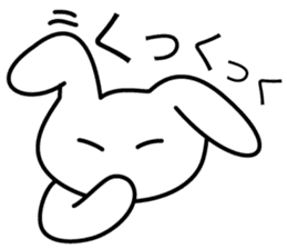 Osaka bunny laughs sticker #4898026