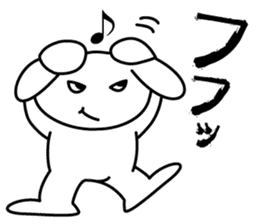 Osaka bunny laughs sticker #4898036