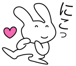 Osaka bunny laughs sticker #4898054