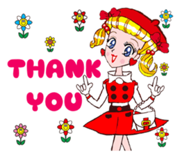 Happy  Girls by Koji Matsuoka sticker #4898736