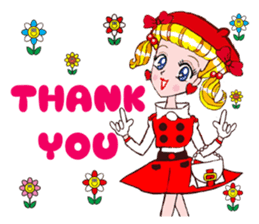 Happy Girls by Koji Matsuoka sticker #4898736